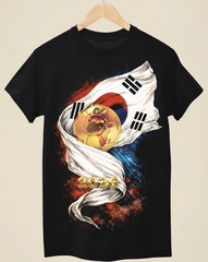 WC 2026 INSPIRED Cool Unisex Black T-Shirt – South Korea
