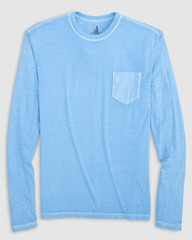 johnnie-O Brennan 2.0 Long Sleeve T-Shirt Mens Maliblu (7854008)