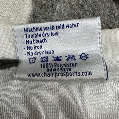 VINTAGE Champro Sports Jersey Mens M White Cropped Crop Mesh Football Polyester