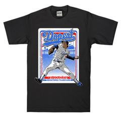 streetwise Fernandoma Graphic T-Shirt Black & Royal M-5XL