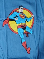 Vintage Superman T-Shirt Graphitti Designs Size XL Early 2000s