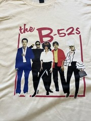 the b-52s t shirt – Natural Size M Cotton Short Sleeve Tshirt