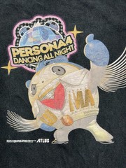 Persona 4 Dancing All Night Shirt Mens L Black Graphic Tee Atlus Anime Alstyle