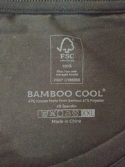 Men’s Bamboo Crew Neck Undershirt 1Pack 2Xl.