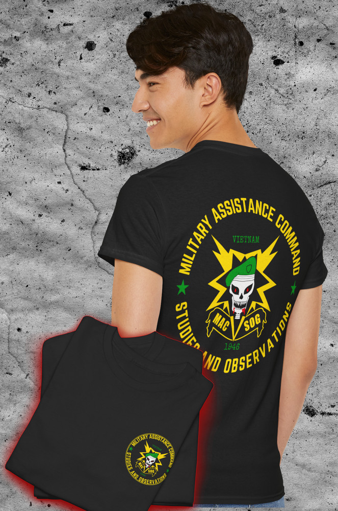 US Army – Special Forces MACV-SOG Military Assistance Command Vietnam T-Shirt HQ
