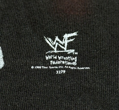 Vintage 1990s WWF Smell What The Rock Is Cooking Wrestling T-Shirt Size XL