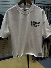 BRAND NEW – Bottega Desires Tee T-Shirt F**k Joke (M) White Black