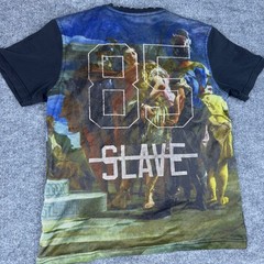 Hudson Outerwear Graphic Rebel Print Jersey T Shirt Men’s L Black Art 85 Slave