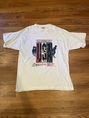 Vintage Y2K 2002 Fifa World Cup USA Shirt Single Stitch Size 2XL