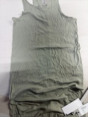 Rick Owens Basic Rib Tank Size Large Celadon UNISEX