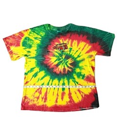 Vintage Florida Tie Dye T Shirt Mens L Woody Wagon Car Surfboard Bradenton Beach