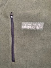 HUNTING & FISHING Men’s Micro Tee 2X Anti-Pill Fleece Unique V-Split Zip Pocket