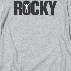 Rocky Logo Licensed Adult Unisex T-Shirt Regular Fit Tee SM-3X