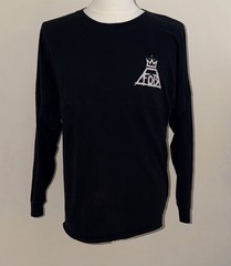 Fall Out Boy FOB This Is Ur Culture J.America Long Sleeve Black T-Shirt Size S/M
