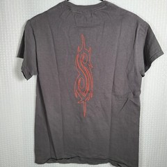 Slipknot Shirt Small Men’s Gray Crew Neck Rock Heavy Metal Doublesided Official
