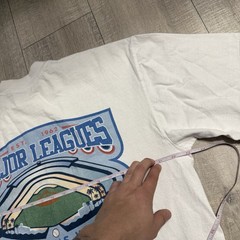 Vintage Rare Los Angeles Dodgers Giovanni’s World White T Shirt