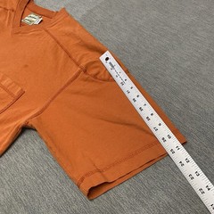 Vintage JNCO Jeans Shirt Pocket T Adult One Size Orange USA Made Mens XL 90s Y2K