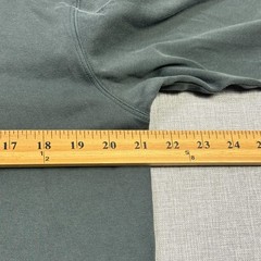 L.L. Bean Turtleneck Shirt Mens Large Green Long Sleeve Cotton Spandex Stretch