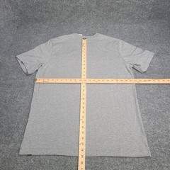 Jordan Shirt Mens Large Gray Heather Embroidered Jumpman Logo Nike Air Tee 14