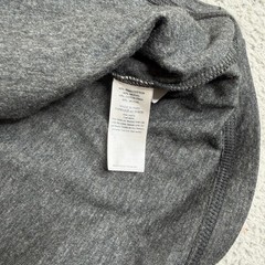 Faherty Cloud Cotton Henley Shirt Men XL Charcoal Gray Pullover Pima Cotton Soft