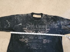 Salvage Death Cheaters Distressed Men’s Size Large Tshirt Rare