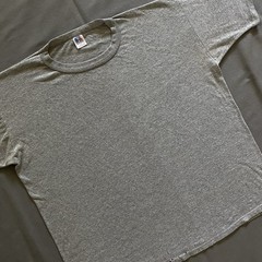 Vintage 1990s Russell Athletic Blank T Shirt Mens XL Gray Short Sleeve 90s USA