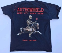 Travis Scott Astroworld Wish You Were Here 2018 Tour T Shirt Large Cactus Jack