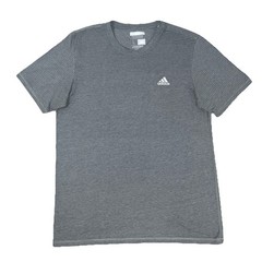 Adidas Climacool Mens Short Sleeve Aeroknit Textured Tee Shirt Gray Large