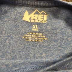 REI Co-Op T Shirt Tee Men’s XL Long Sleeve Blue Active Pursuits Gym