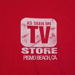 VTG As Seen On TV Store Shirt Sz XXL Lee USA Maded FADED DISTRESSED