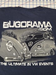 Vintage Volkswagen Shirt Bugorama Y2K Size XL VW Bug Bus Beetle