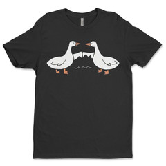 DTF Ducks/ Custom Unisex Soft Style T-Shirts, Next Level- Cotton
