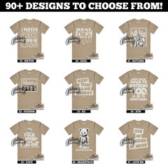 4 Cozy Girl Hemp Light Orewood Brown Tan Dunk British Sneaker T Shirt to Match