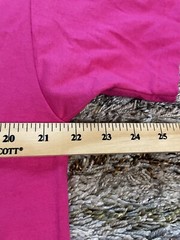 Vintage 90s Hanes Heavyweight 50/50 Blank T-Shirt Mens Large Single Stitch Pink