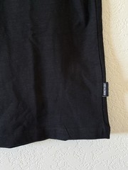 Kenneth Cole Small Black Classic Knit Pocket T-Shirt Super Soft 100% Cotton