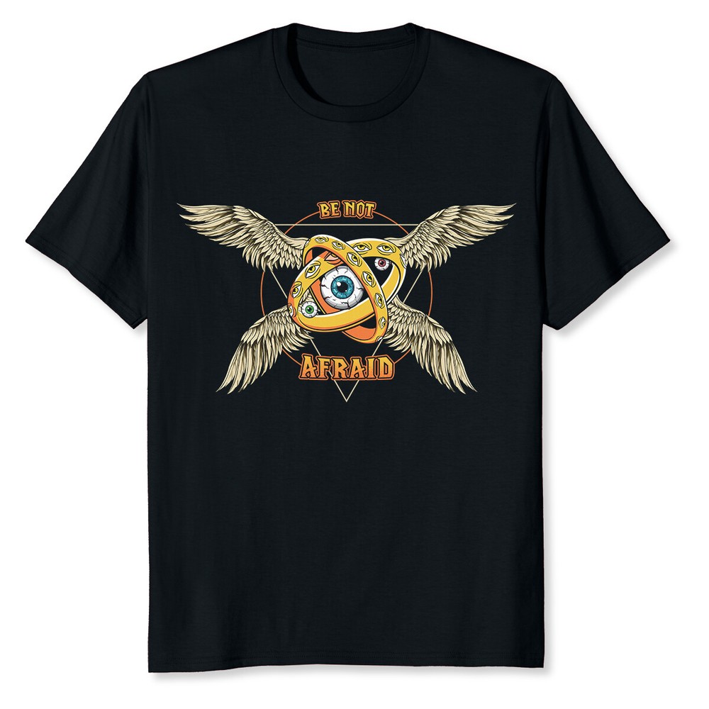 NEW LIMITED Be Not Afraid Biblically Accurate Angel Seraphim Ophanim T-Shirt