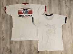 Vintage 80s Graphic Print ‘Waist Watcher’ T-shirts, Size M (38-40)