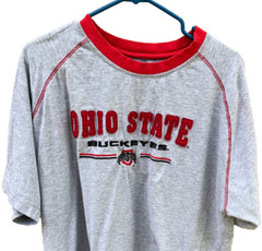 Pro Edge Ohio State Buckeyes Size XL Grey Red Black Men’s Pullover Shirt