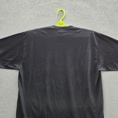 VINTAGE Hong Kong Men Shirt XL Black 90s USA Single Stitch Graphic Dragon Waves