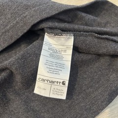 Carhartt Shirt Men’s Extra Large Gray Long Sleeve K231 Cotton Workwear