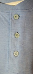 Y2K Sean John Polo Shirt Mens 2XL Blue Short Sleeve Embroidered Puff Daddy Hip