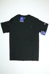 Mens Champion Athletic Wear Black Jersey T Shirt NEW! NWT