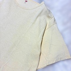 45Rpm Cut And Sew Oversized Short Sleeve T-Shirt With Back Print