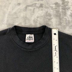 Vintage 5 Pro Shirt Mens 2XL Black Super Heavy Thermal Long Sleeve Tee USA