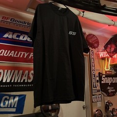 GENUINE CHEVY Silverado 454 SS Black LOGO STYLE T-Shirt OBS V8 Chevrolet C/K 350
