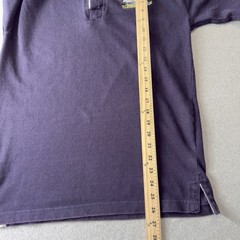 Front Row Heavyweight Rugby Shirt Mens Medium Navy Long Sleeve Sailing Crest