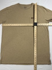 Pendleton Shirt Size XL Adult Tan Crewneck Short Sleeve Pocket Tee Mens