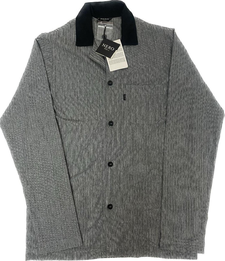 Nero Perla Men’s Long Sleeve Shirts