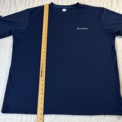 Columbia Navy Omni-Freeze Zero Performance Shirt Men’s Large Cooling Tee