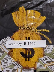 Money Bag Shirt by ETZO Cash Money T8874 Large New With Tag Free Shipping
